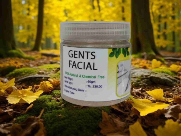 organic gents facial